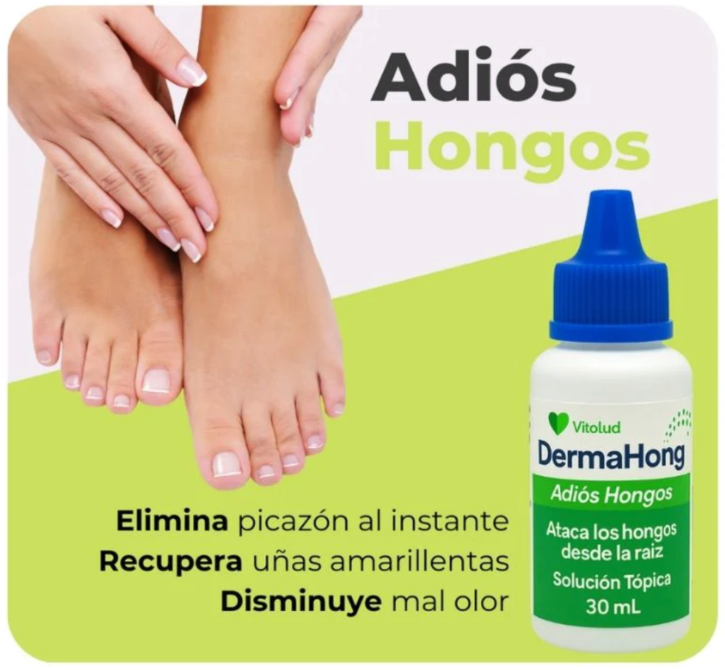DERMAHONG X3 - Despídete de los hongos de forma natural🔥