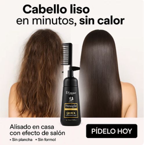 Crema Alisadora Con Peine Elimina frizz 🥰