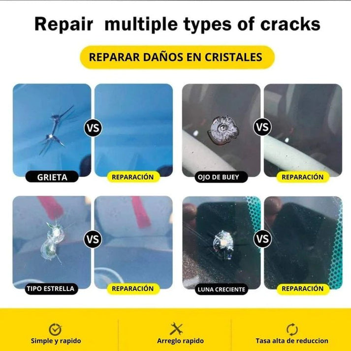 Reparador de Vidrios 🚨KIT ULTRA⚡️