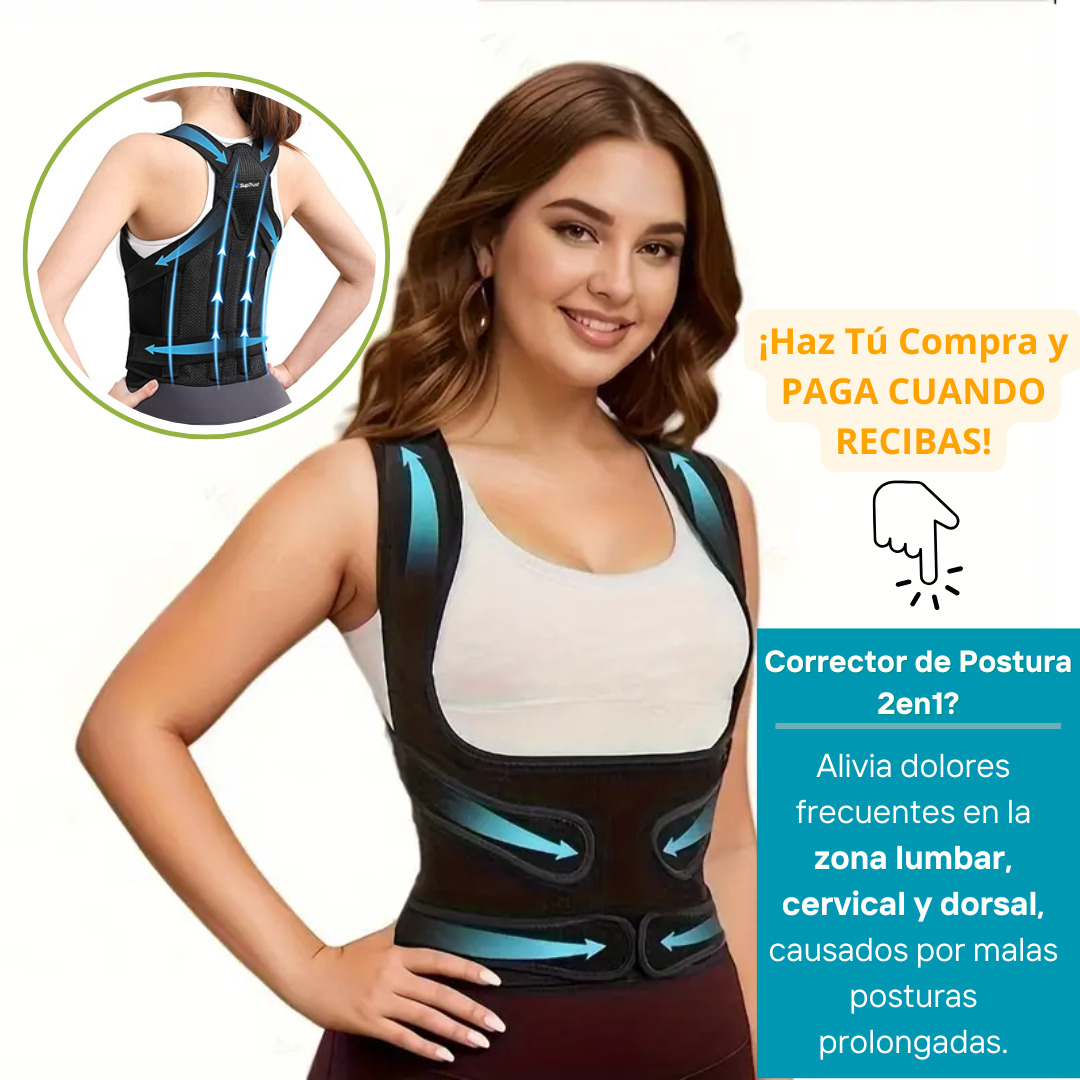 Corrector De Postura Unisex Pro Ultra Completo