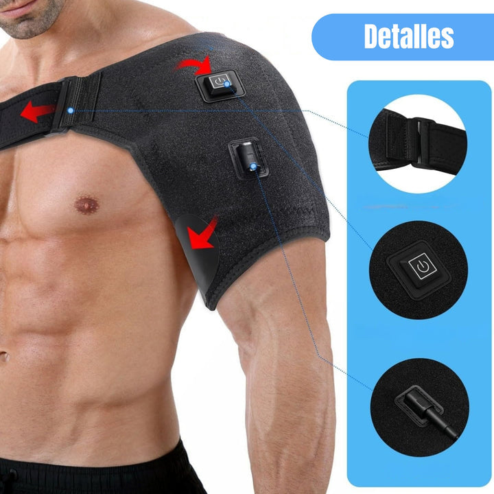 Hombrera Térmica Recargable Plus Quita el dolor | Desde la primer aplicación.