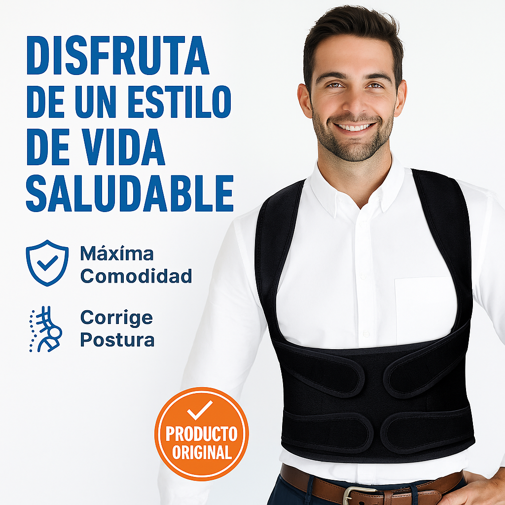 Corrector De Postura Unisex Pro Ultra Completo