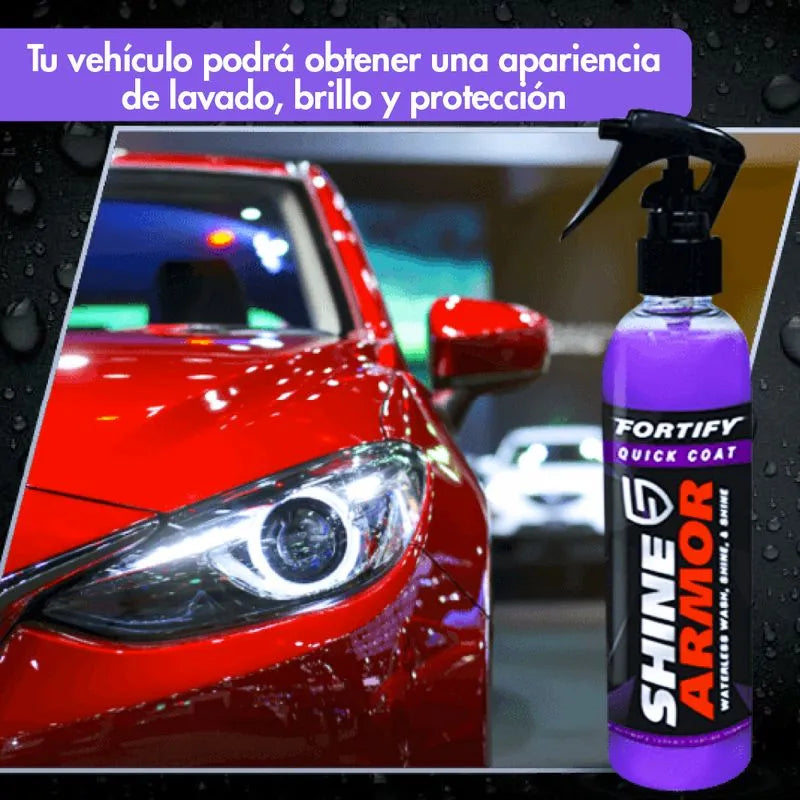 Spray de cera para auto Shine Armor 🚗