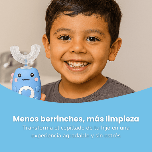 🦖DinoCepillo™ | Cepillo de Dientes Eléctrico que tus peques amarán🥰