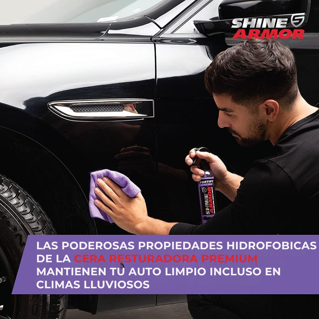 Spray de cera para auto Shine Armor 🚗